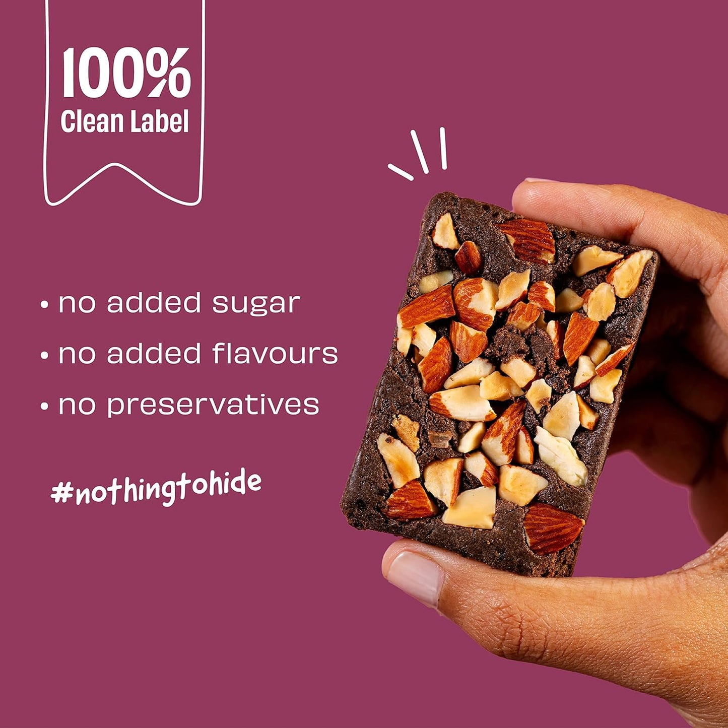 The Whole Truth - Protein Bars | All-in-One | Pack of 6 x 52 g each | No Added Sugar | No Preservatives | No Artificial Sweeteners | No Gluten or Soy | All Natural Ingredients | Six Different Flavours