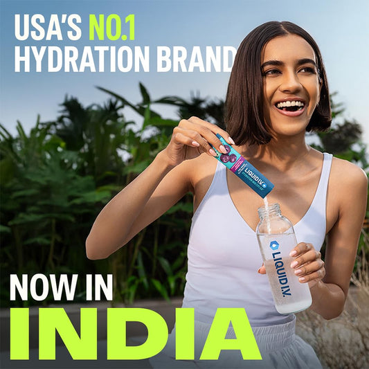Liquid I.V. Hydration Multiplier - Acai Berry | Electrolyte Powder Drink Mix 16g | Pack of 6