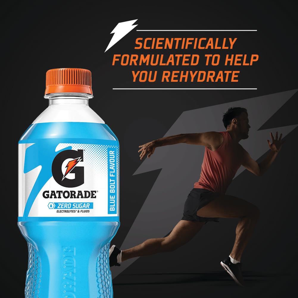 Gatorade Blue Bolt Zero Sugar, 500 ml