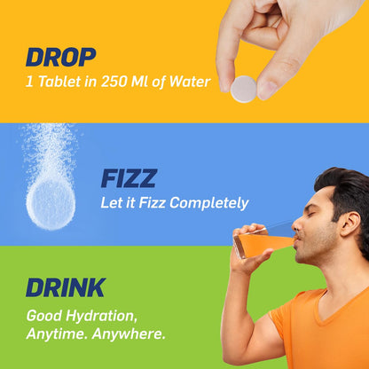 Fast&Up Reload (5 Litres) Low Sugar energy drink for Instant Hydration- 20 Effervescent Tablets with all 5 Essential Electrolytes + Added Vitamins -Certified Electrolytes Drink- Lime and Lemon flavour