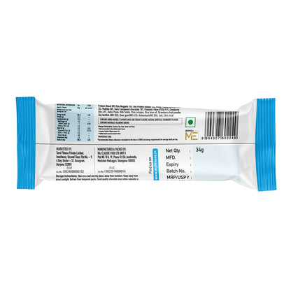 PRO.FITNESS Choco Berry Protein Bars | 11g Protein | No Added Sugar, No Preservatives, No Trans Fat | Healthy & Tasty Protein Bars | Pre-Post Workout Snack | Protein Chocolate Bars (34g x Pack of 6)
