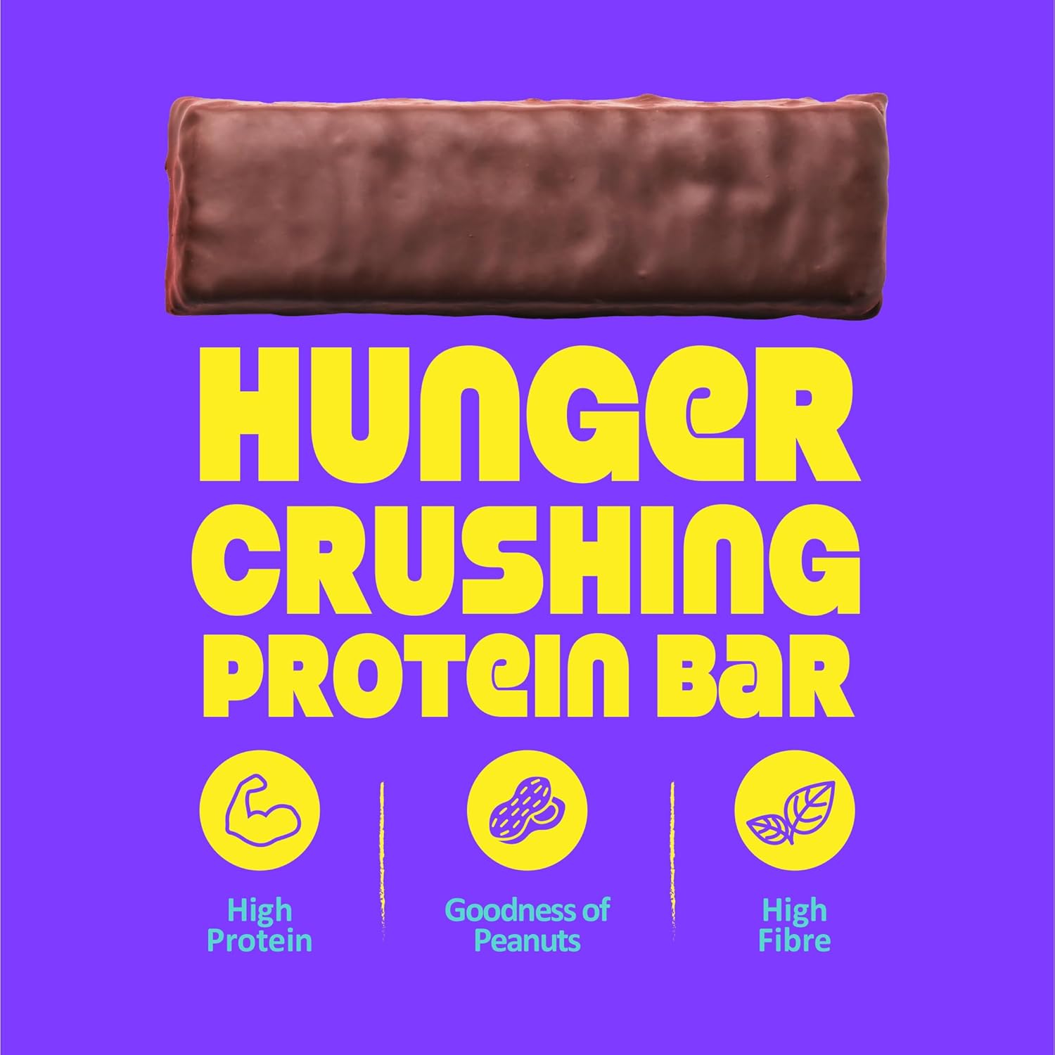 Yogabar Protein Minis, 4g Protein Bar (24 Bars, Choco Peanut Butter) | Dark Chocolate Bar with no Trans Fat | Healthy Snacks for Kids & Adults | Peanut filled Chocolate Box | Rich in Protein & Fiber