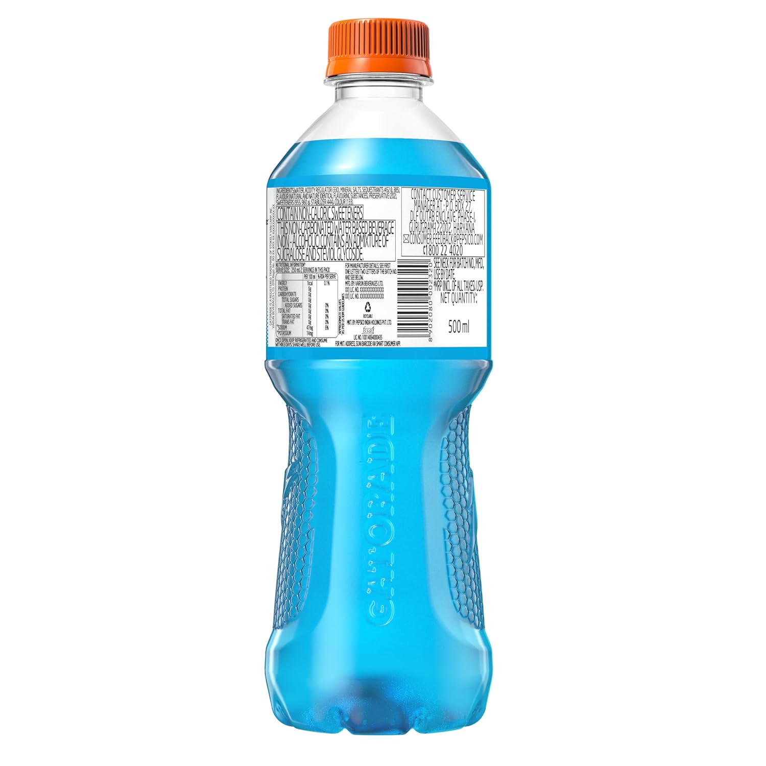 Gatorade Blue Bolt Zero Sugar, 500 ml