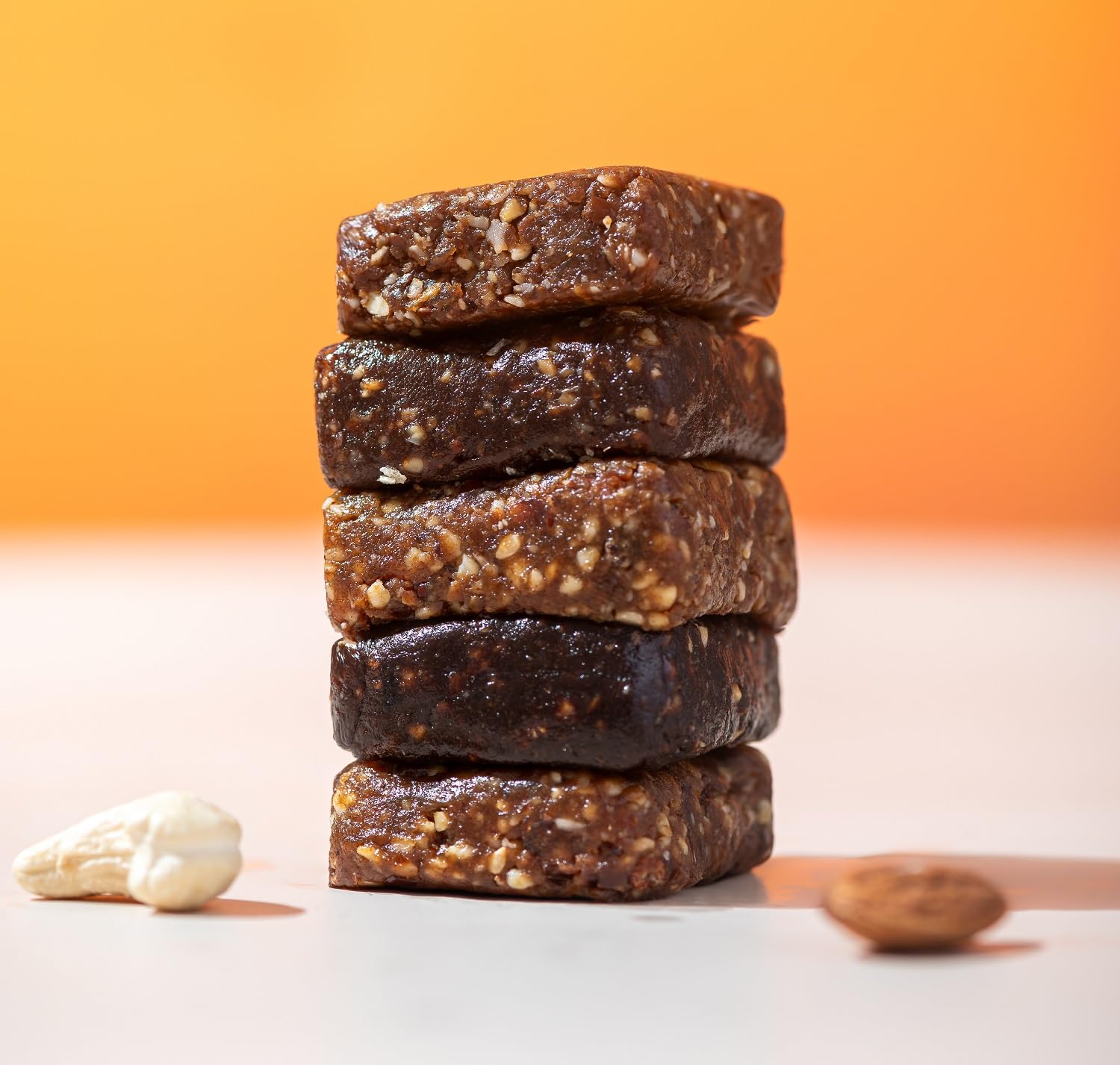 Gladful Assorted Pack Of Date Nut Square - A Healthy, Sugar-Free, Dates And Dry Fruits Based Dessert Bites/ Barfi/Chakki For Kids And Families | High In Protein Source Of Instant Energy (20Gram X 8)