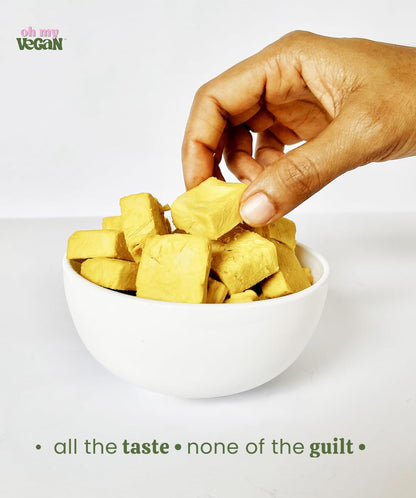 Oh My Vegan Mango Coco Melts - New Innovative Treats - Healthy Snacks for Adults And Kids - Gluten Free - Freeze Dried - Vegan Snacks - Freeze Dried Fruits - Gourmet Dessert Treat for Snacking & Gifting - 40g