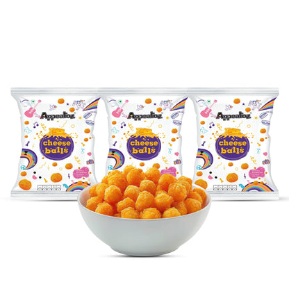 Appeatoz Jowar Puffs - Magic Masala | Roasted, Not Fried | Gluten-Free & High Protein | No Added Sugar | Healthy Baked Snack for Kids & Adults | Sorghum-Based | Crunchy Snack | Pack of 5