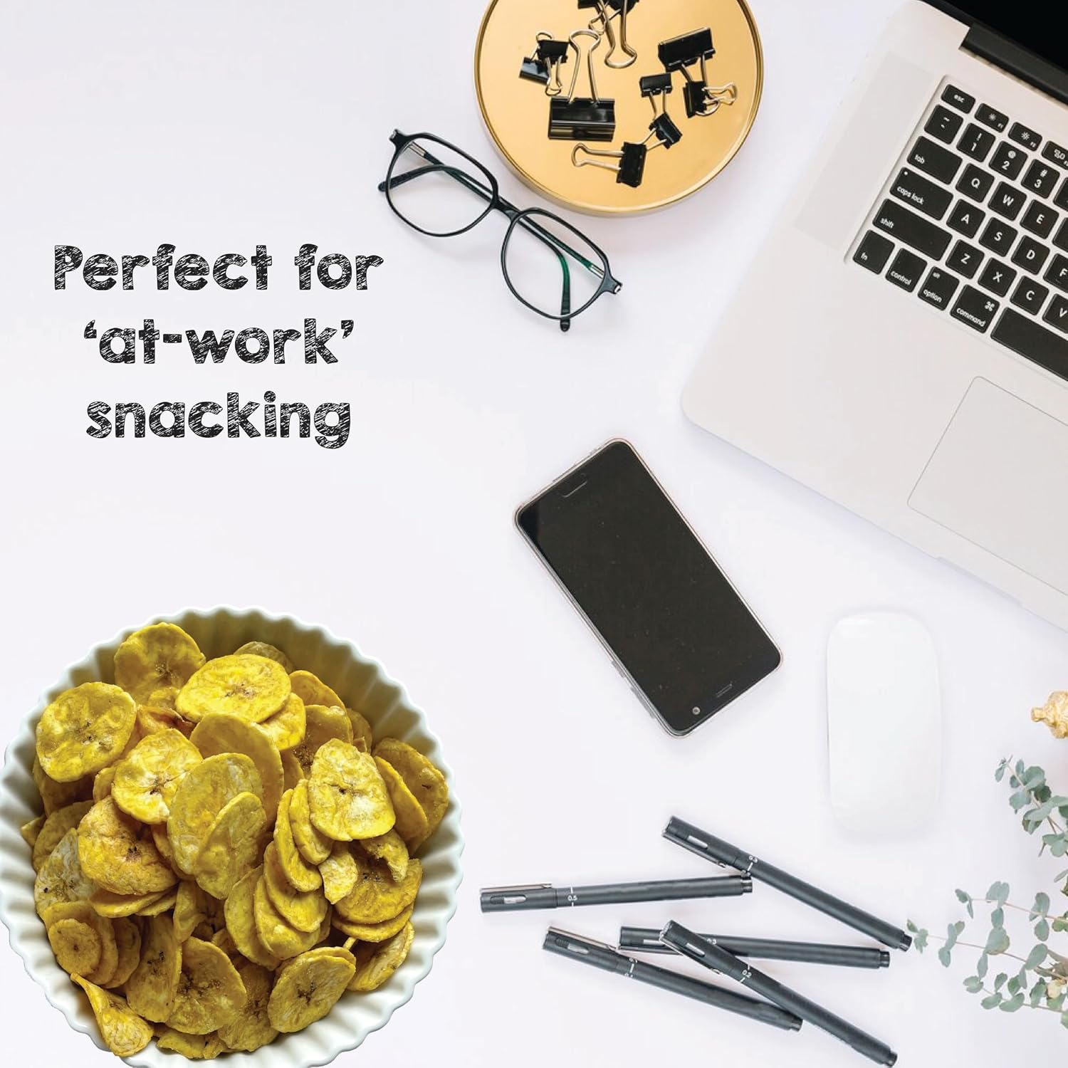 SelfCare By Suman Agarwal Roasted Plantain Chips Pack of 1 125 grams | Healthy - Gluten Free | Savoury - Snacks - Namkeen - Grocery | Mid Day - Workout - Tea time Snacking | Jain & Travel Friendly