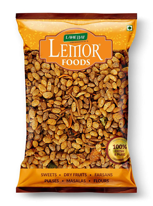 Lemor Roasted Kolkata Jal Mudi (400 g, 2 Packs of 200 gms) | Namkeen Snacks for foodie Indians | Roasted Healthy Munchies