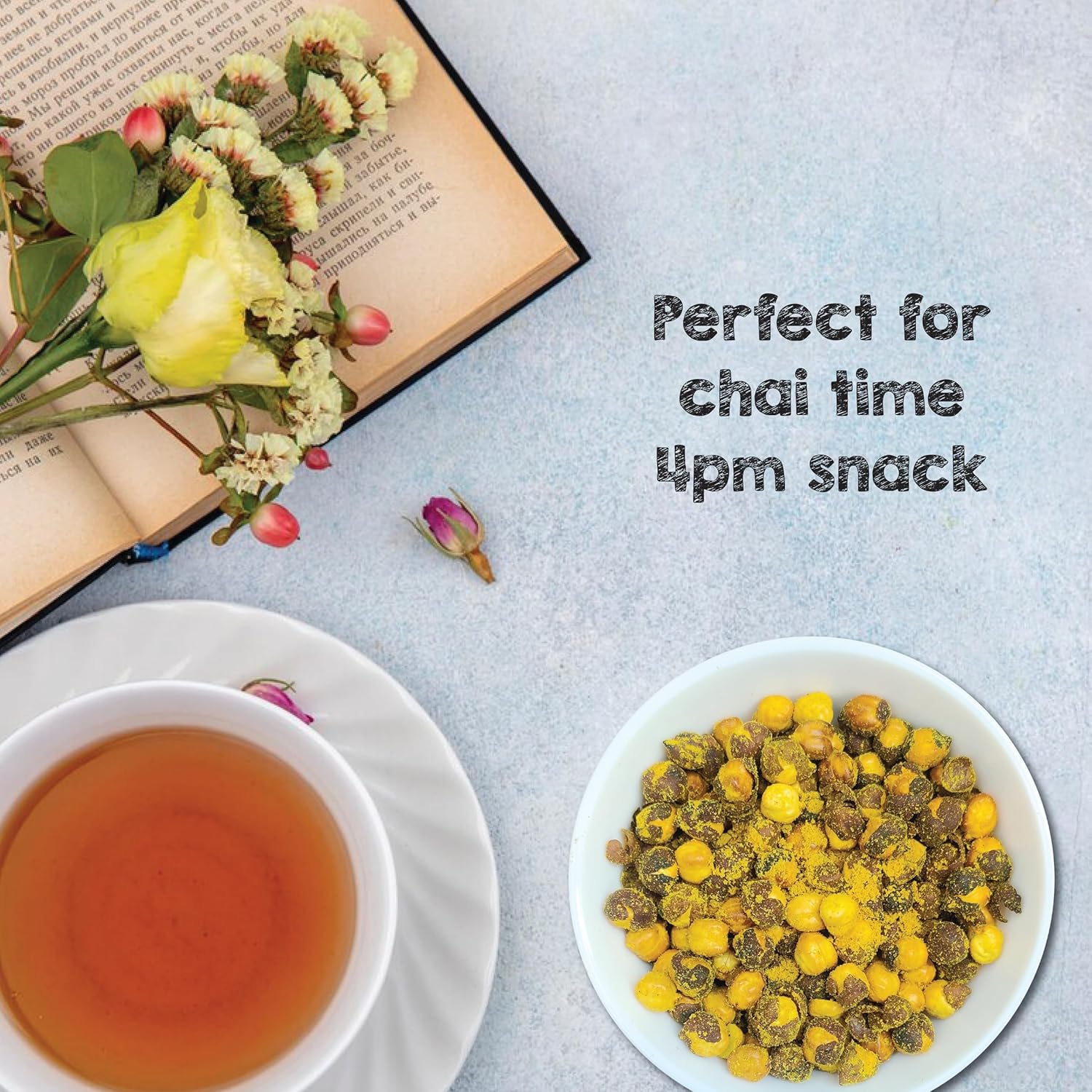 SelfCare By Suman Agarwal Limbu Chana Pack of 1 200g | Roasted - No Added Sugar - Gluten Free | Snacks - Namkeen - Grocery | Spicy Crunchy & Chatpata - Tae time Snakcing | Jain & Travel Friendly