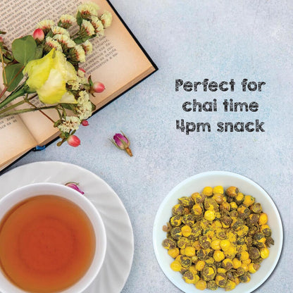 SelfCare By Suman Agarwal Limbu Chana Pack of 1 200g | Roasted - No Added Sugar - Gluten Free | Snacks - Namkeen - Grocery | Spicy Crunchy & Chatpata - Tae time Snakcing | Jain & Travel Friendly